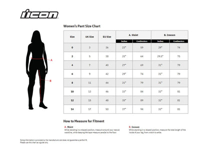 Icon Women's Tuscadero2™ Stretch Pant Byxa textil dam bild 7 PMMEDIA:3911a6de12d15308