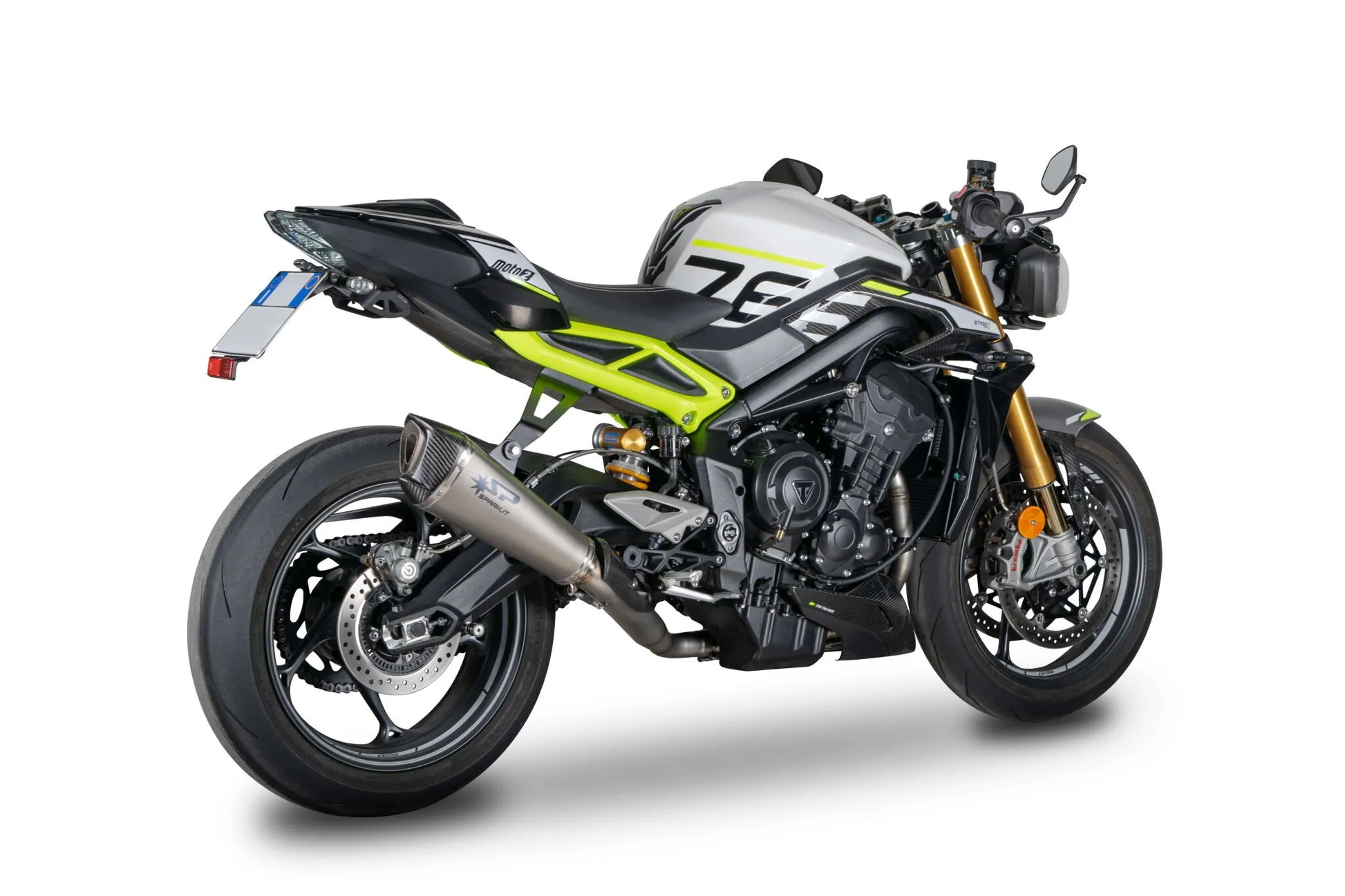 SPARK KONIX EVO Avgassystem för Street Triple 765 bild 3 PMMEDIA:0e03768adcdf0739