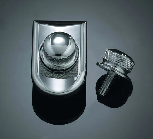 KURYAKYN Knob Seat Knurled - Chrome bild 3 PMMEDIA:73b4eb1b53bb9012
