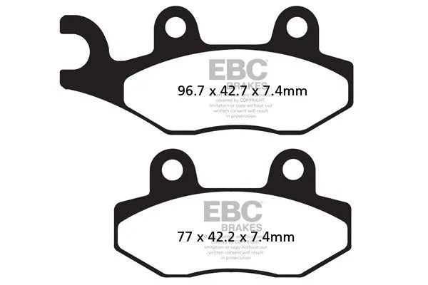 EBC Sport Carbon "X" Bromsbelägg FA135X bild 3 PMMEDIA:3de75a9174d91680