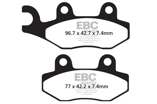 EBC Sport Carbon "X" Bromsbelägg FA135X bild 3 PMMEDIA:3de75a9174d91680