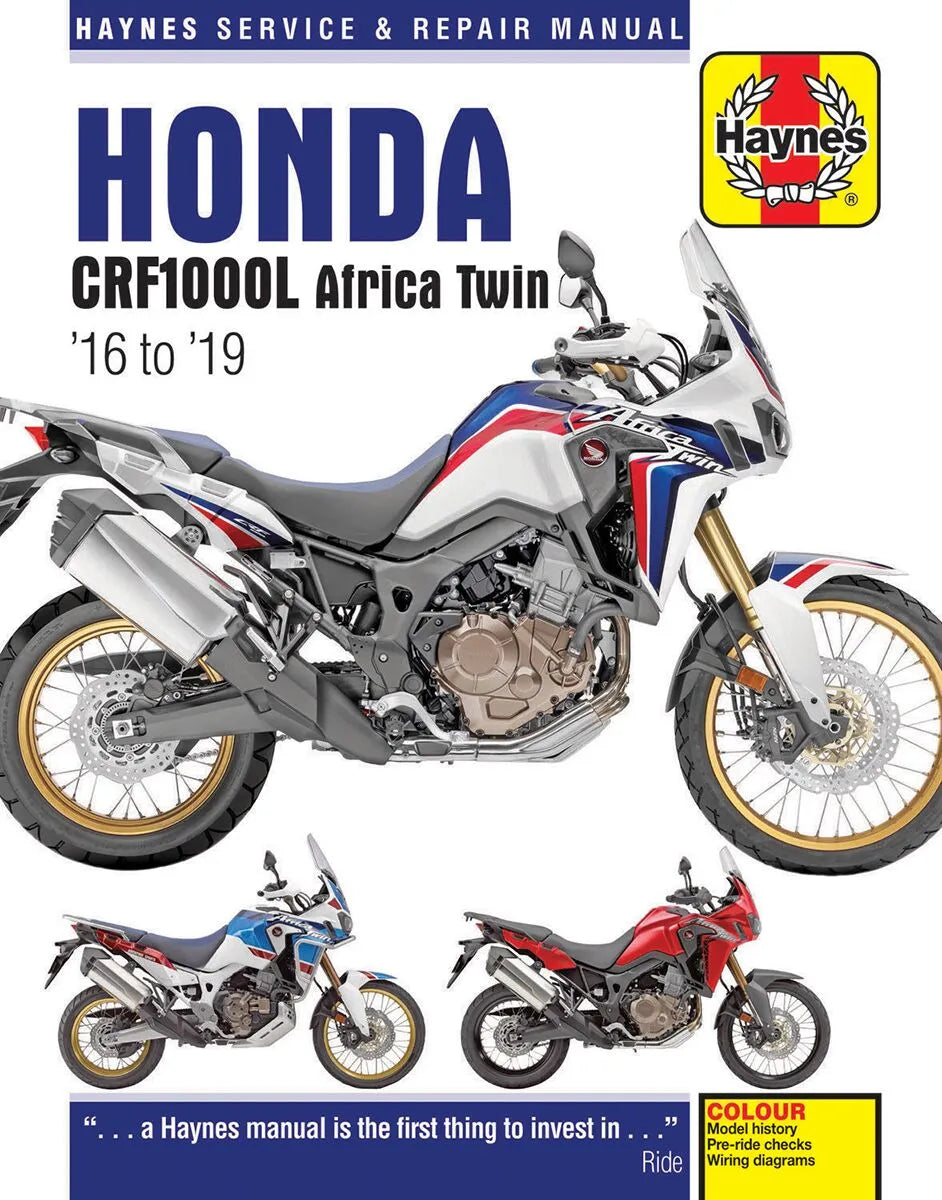 HAYNES Reparationshandbok Honda CRF1000 Africa Twin bild 1 PMMEDIA:e04661df03a37cce