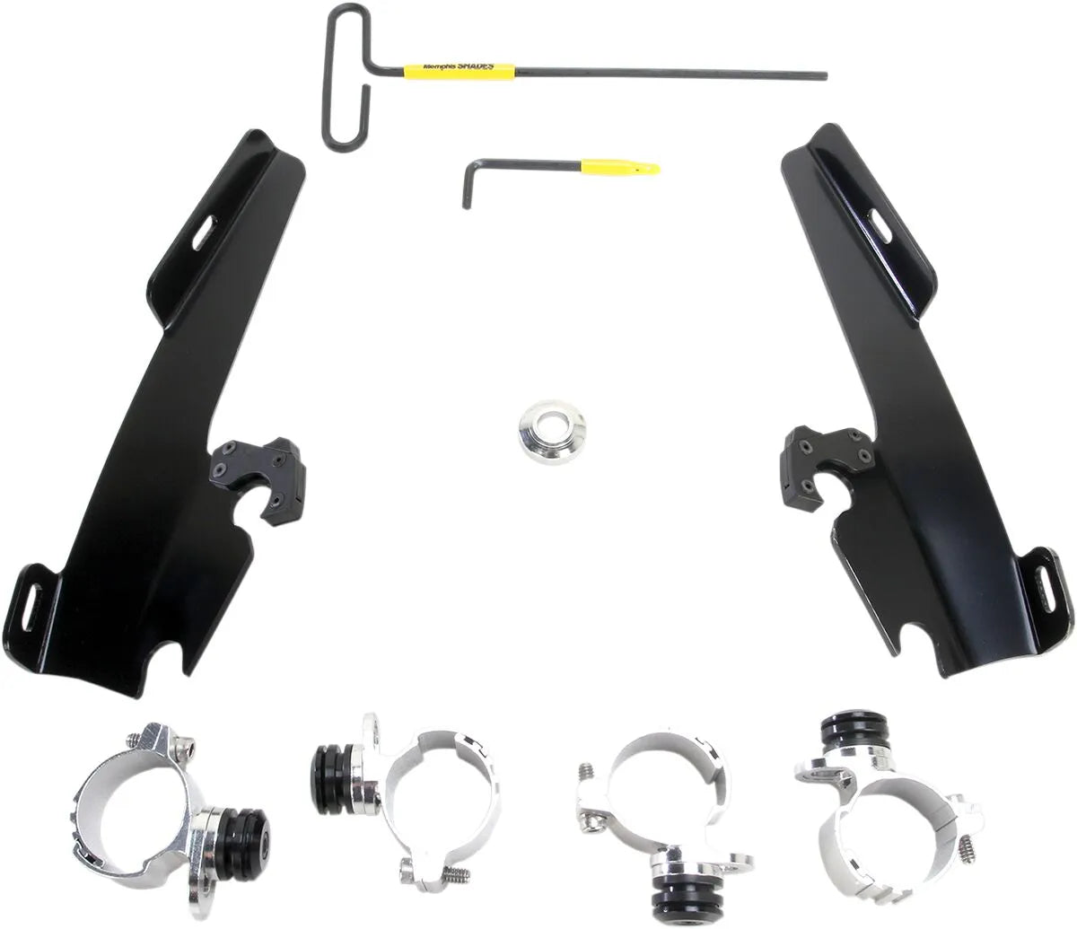 Memphis Shades Hd Batwing Fairing Trigger-Lock Mounting Kit Fästdelar & kit för vindrutor bild 17 PMMEDIA:293701a4347ad4ef