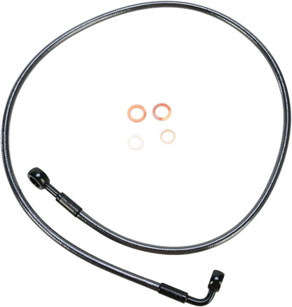 Magnum Shielding E-Z Align Braided Single Disc Front Brake Line Bromsslangar rostfritt stål bild 13 PMMEDIA:552755636fcee276