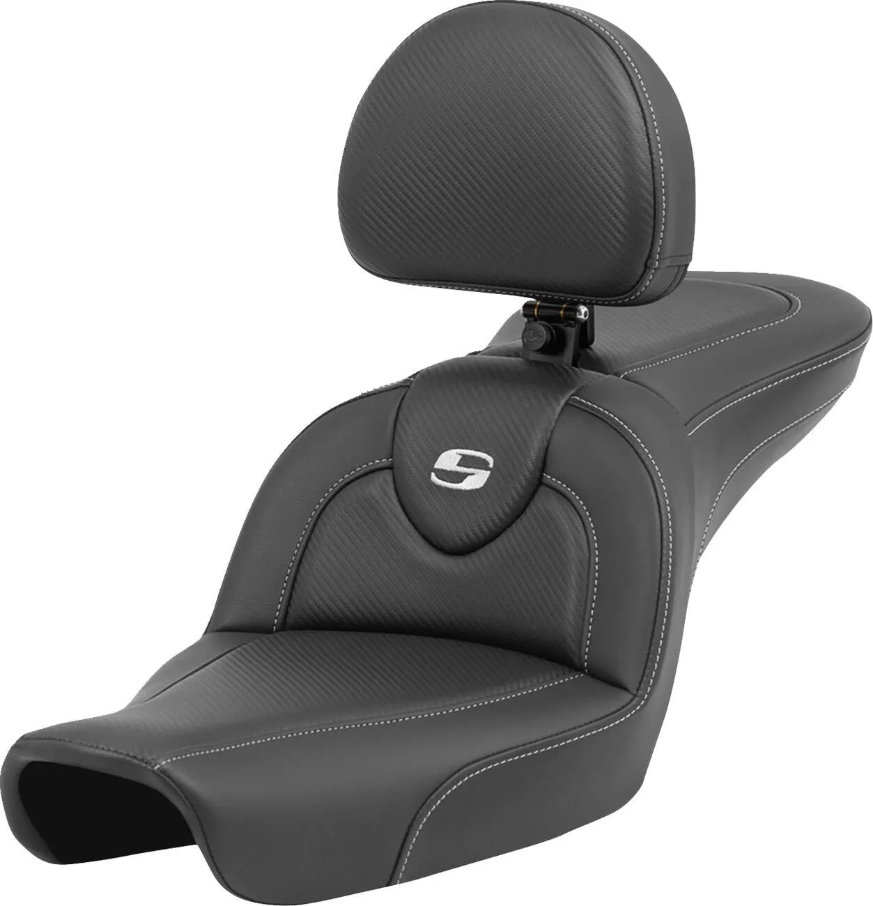 Saddlemen Roadsofa™ Carbon Fiber Seat Sadlar Harley Dyna Glide bild 19 PMMEDIA:246760426d852b2d