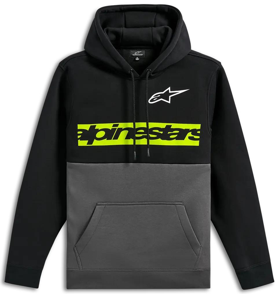 ALPINESTARS (CASUALS) Parallel Pullover Hoodie Svart/Gunmetal S bild 1 PMMEDIA:c636714fff106195