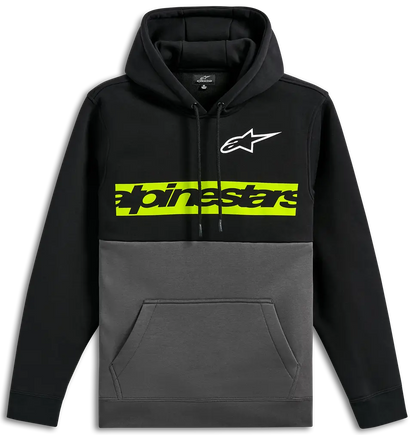 ALPINESTARS (CASUALS) Parallel Pullover Hoodie Svart/Gunmetal 2XL bild 1 PMMEDIA:c636714fff106195