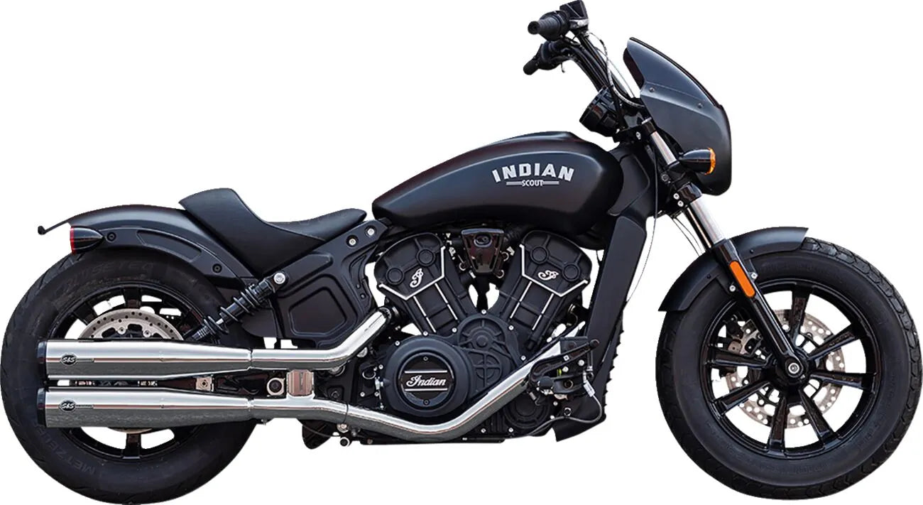 S S Cycle Grand National Slip-On Mufflers Ljuddämpare Street bild 1 PMMEDIA:4554f01da5ac06e9