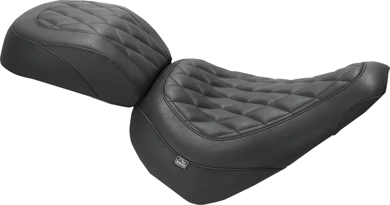 Mustang Wide Tripper™ Solo Seat Sadlar Harley Softail bild 7 PMMEDIA:919f83713c62969d