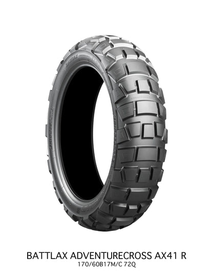 Bridgestone Battlax Adventurecross AX41 Dual sport däck bak bild 8 PMMEDIA:ce4dc853e9ec9671