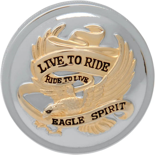 DRAG SPECIALTIES "Live to Ride" bensinlock bild 1 PMMEDIA:4f7a1de3f247e06a