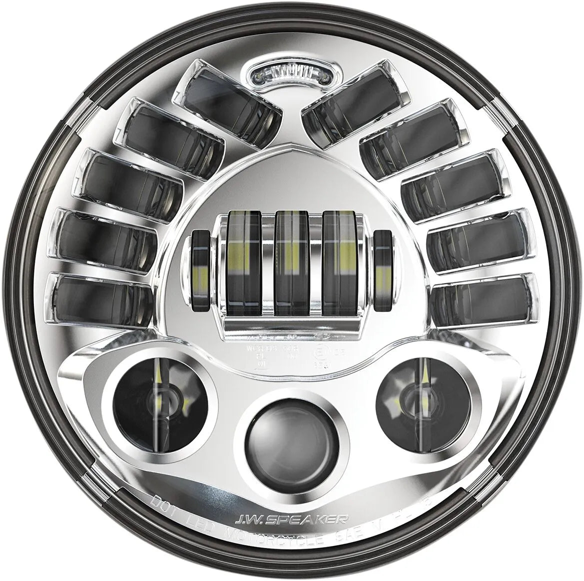 J.W. SPEAKER 7" LED Adaptive 2 Strålkastare bild 1 PMMEDIA:9ca73b62dfbcc55b
