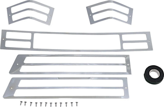 PARTS UNLIMITED Tourbox Light Grille Set krom bild 1 PMMEDIA:51853b76edb6f84f
