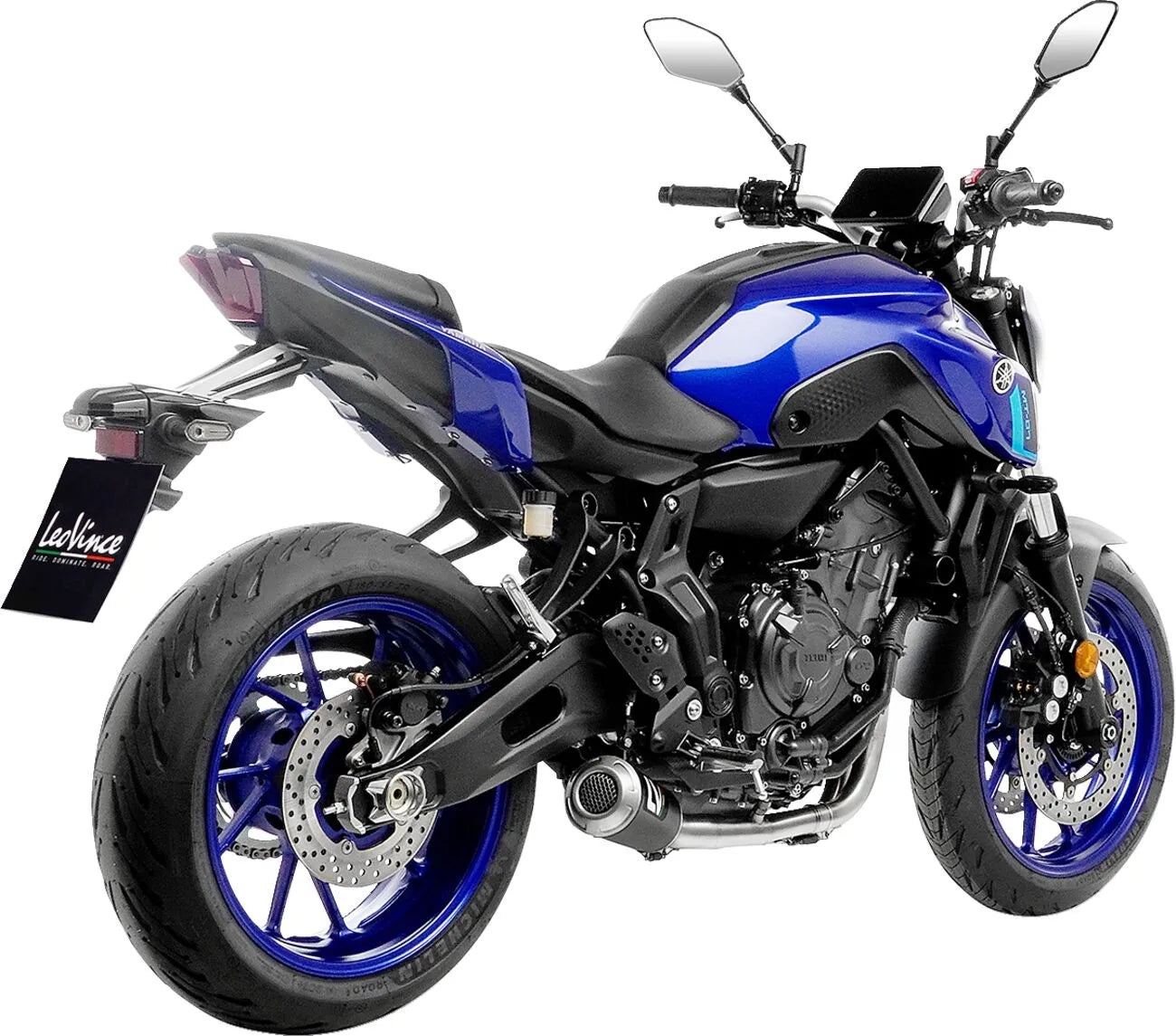 LEOVINCE LV-10 Kolfiber Avgassystem för Yamaha R7 MT-07 XSR bild 10 PMMEDIA:f84d6f0be7a197b9