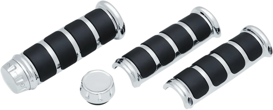 Kuryakyn Three-Piece ISO®-Grips Handtag bild 1 PMMEDIA:e44094c80bd52f9a