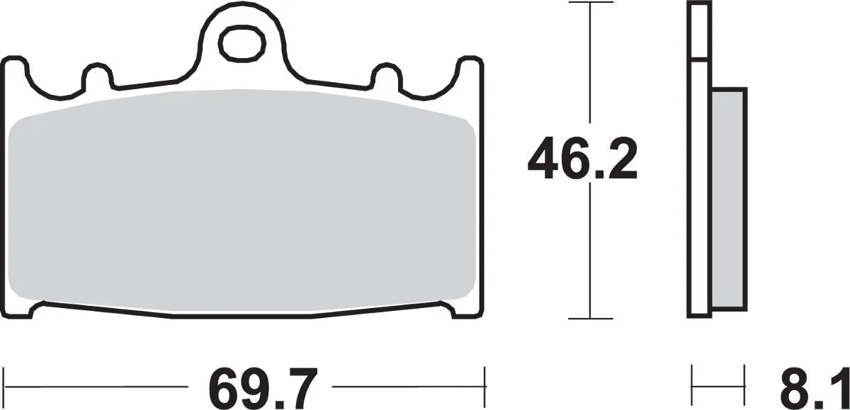 SBS DC Racing Dual Carbon Bromsbelägg bild 3 PMMEDIA:c5295d51bfe44eb7