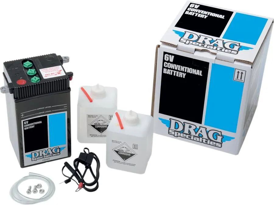 DRAG SPECIALTIES BATTERIES Konventionellt Batterikit DRAG H-2 bild 1 PMMEDIA:57848beec948ebda