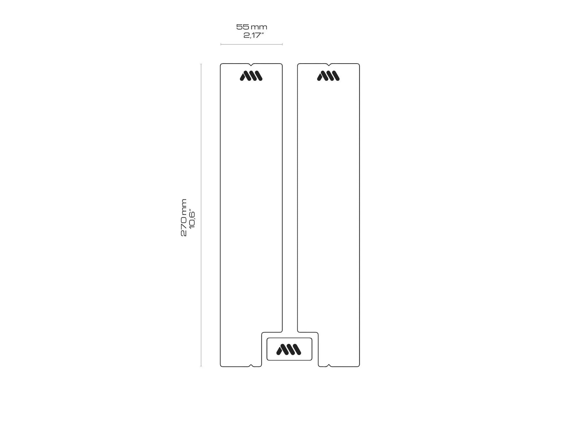 ALL MOUNTAIN STYLE Fork Guard svart/silver bild 4 PMMEDIA:44c95b22bc3805b7