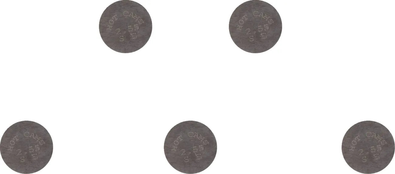 HOT CAMS Ventilshims 5-pack 13x2,55 mm bild 1 PMMEDIA:491bec9da14a7fd6