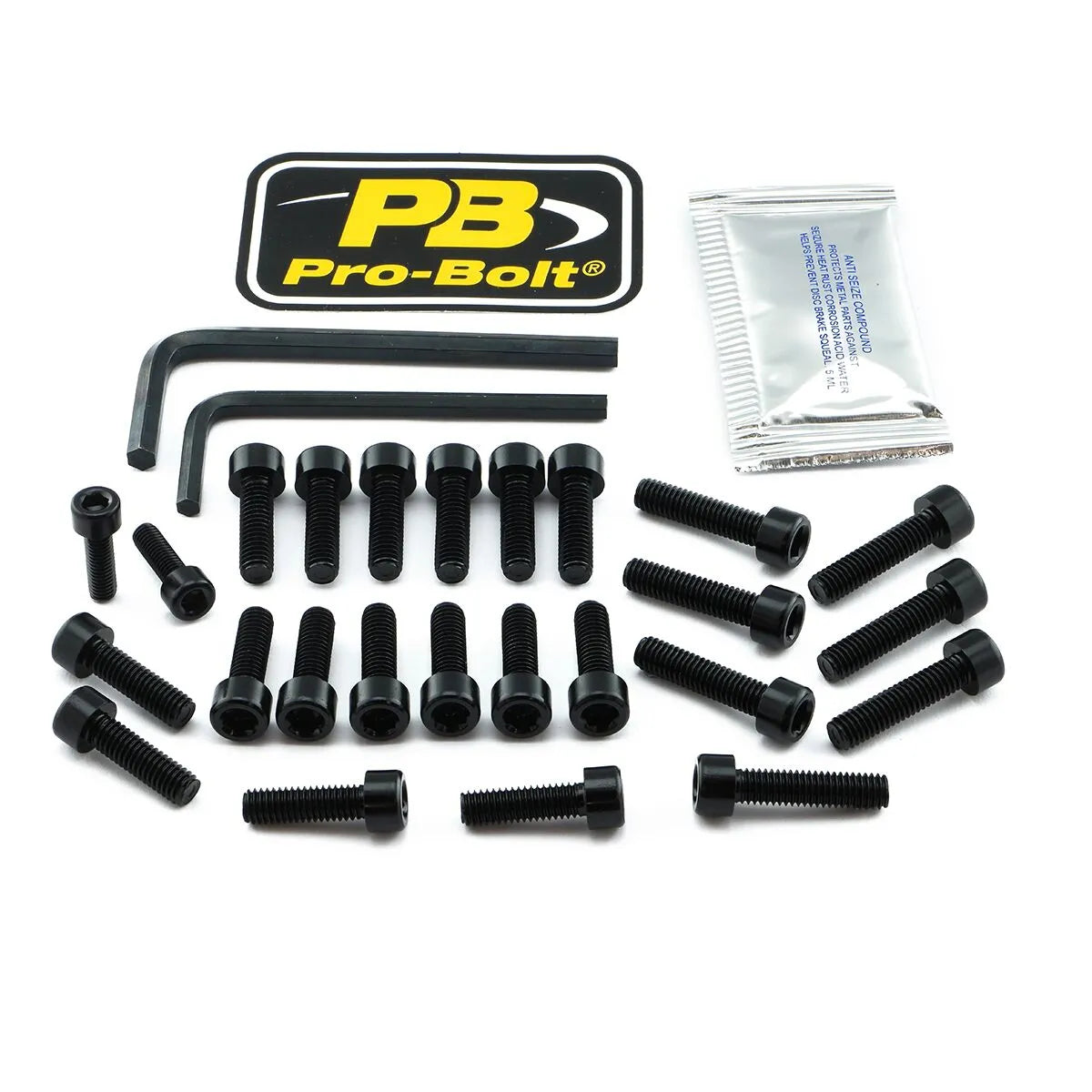 PRO BOLT Aluminium Motorbultssats för BMW Svart bild 1 PMMEDIA:5cfa7919061650d8