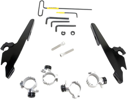 Memphis Shades Hd Batwing Fairing Trigger-Lock Mounting Kit Fästdelar & kit för vindrutor bild 1 PMMEDIA:fb35dd1ede199660