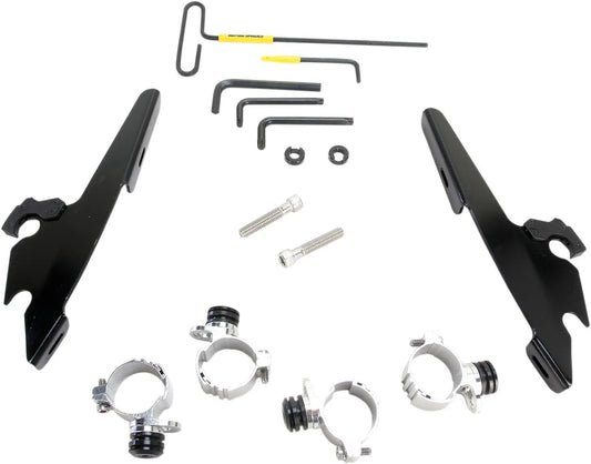 Memphis Shades Hd Batwing Fairing Trigger-Lock Mounting Kit Fästdelar & kit för vindrutor bild 1 PMMEDIA:fb35dd1ede199660
