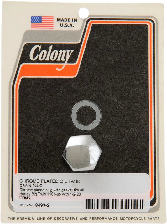 COLONY Hexavtappningsplugg 1/2-20 Chrome bild 1 PMMEDIA:9b9341cd884f939b