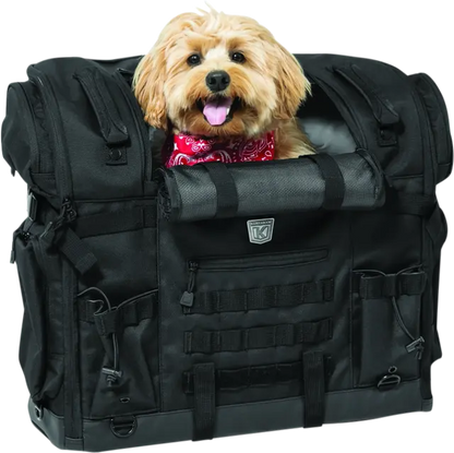 KURYAKYN Pet Palace Titan 78L Motorcykel Djurbärare - Svart bild 1 PMMEDIA:a49e440617bad27f