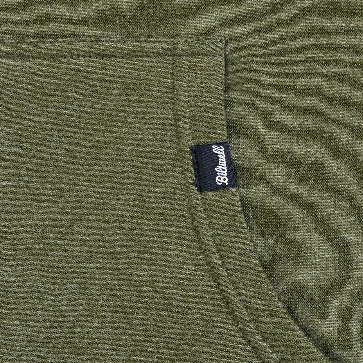 BILTWELL Stencil Zip Hoodie Olive S bild 3 PMMEDIA:3159810beb755ae7