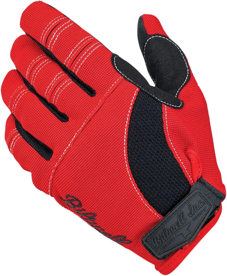 BILTWELL Moto Handskar Röd/Blå/Vit Small bild 1 PMMEDIA:28ac88dd1639b343