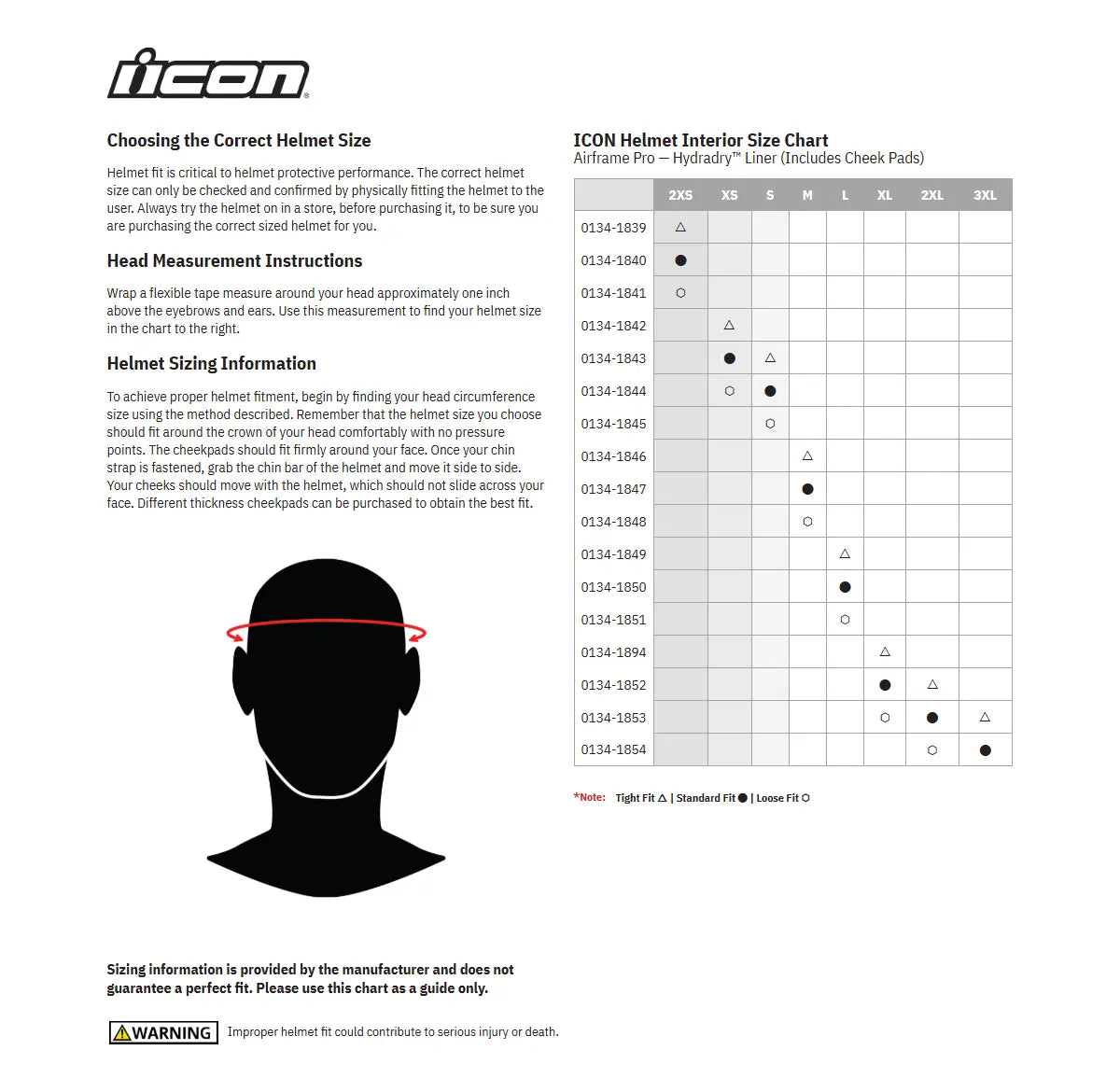 Icon Airframe Pro™ Helmet Liner Inredning hjälm bild 3 PMMEDIA:f2aeb5498fd1378e