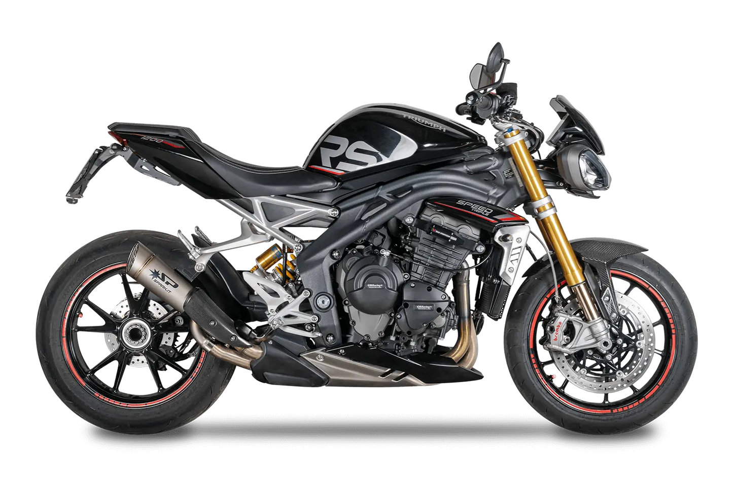 SPARK GRID-O Slip-On Ljuddämpare Titan Triumph SpeedTriple 1200 bild 5 PMMEDIA:d9adea8c9502cb23