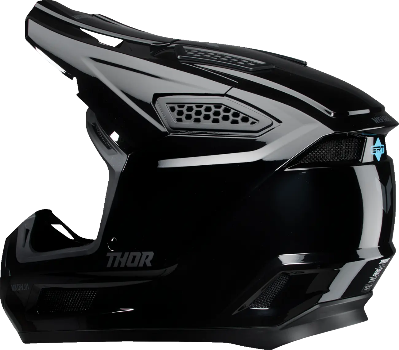 Thor Fleet Blackout Offroadhjälm integral vuxen bild 9 PMMEDIA:c8a5194fbf9a9a26