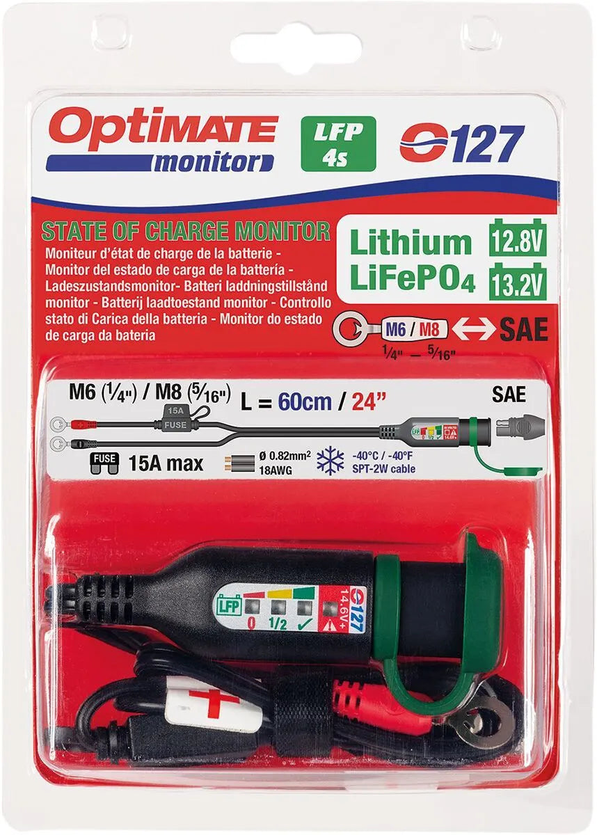 TECMATE OptiMate™ Lithium Batterimonitor bild 3 PMMEDIA:4a9cce4a2a0ac76b