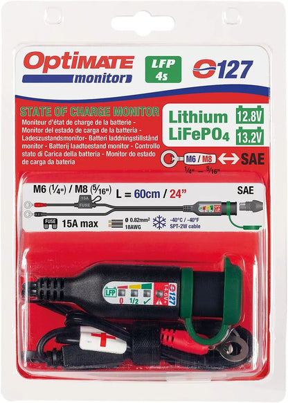 TECMATE OptiMate™ Lithium Batterimonitor bild 3 PMMEDIA:4a9cce4a2a0ac76b