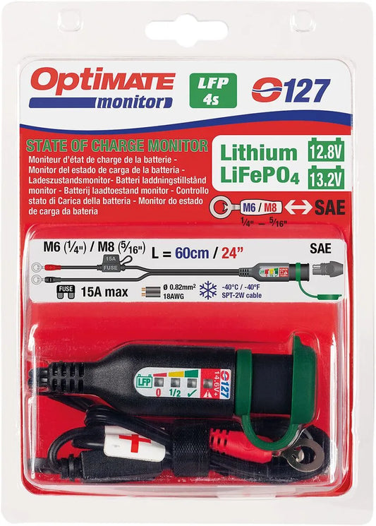 TECMATE OptiMate™ Lithium Batterimonitor bild 3 PMMEDIA:4a9cce4a2a0ac76b