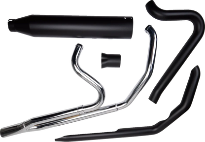 KHROME WERKS Outlaw-SR 2-into-1 Avgassystem svart bild 1 PMMEDIA:9ddd1f958f2bef2a