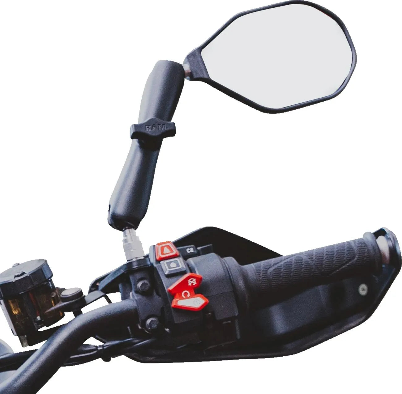 Ram Mounts Tough-Mirror™ Left Mirror with Ball Speglar bild 6 PMMEDIA:dc7d27a58fe628a0