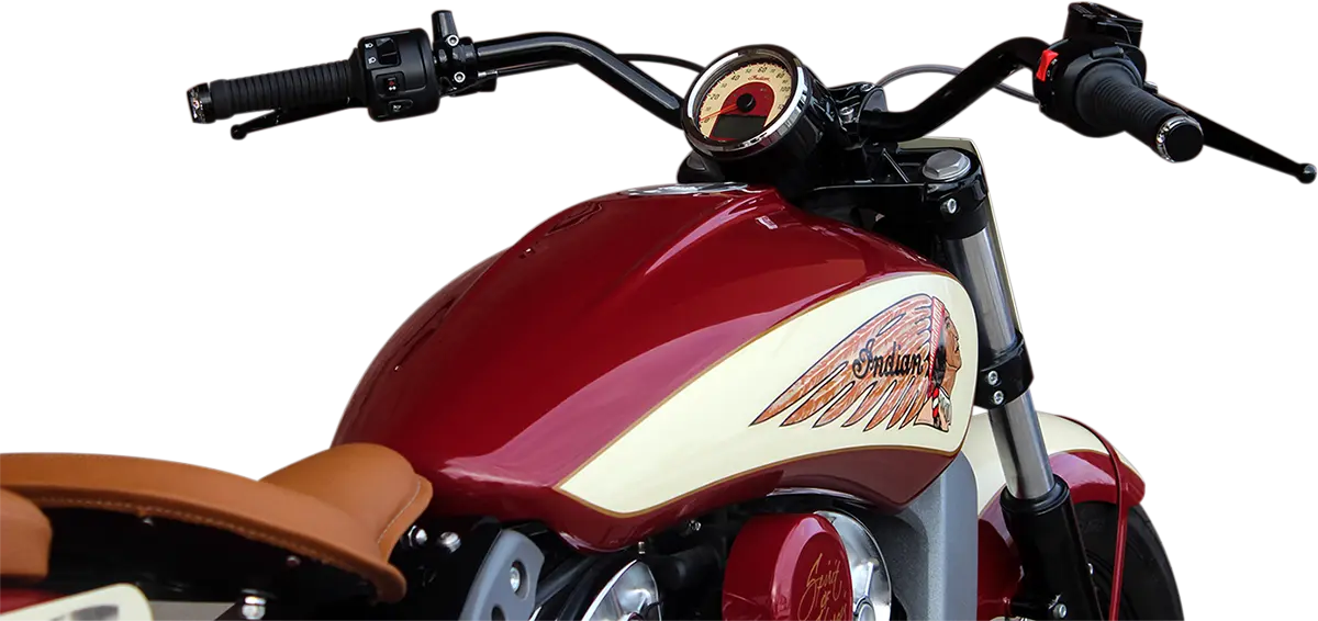 KLOCK WERKS Klassisk Styrstång för Indian Scout, Svart bild 2 PMMEDIA:f8277deee9bb63e2
