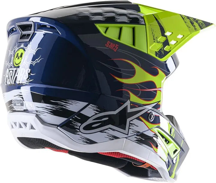 Alpinestars(Mx) Supertech M5 Rash Offroadhjälm integral vuxen bild 4 PMMEDIA:0bc3494a2144d099