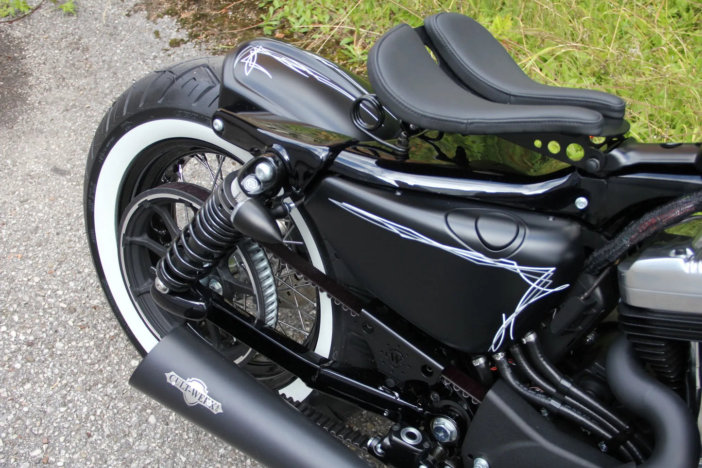 CULT WERK Frame Cover Short XL för Harley Softail bild 4 PMMEDIA:8d2bddbe999554e2