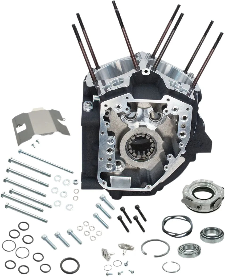 S&S CYCLE Engine Case Twin Cam 4 1/8" Svart bild 1 PMMEDIA:fe2ccfc91835d330