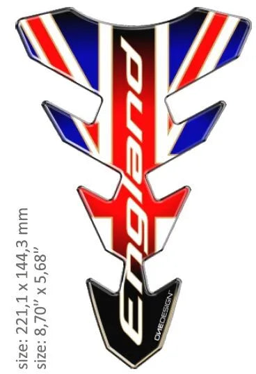 ONEDESIGN Tank Pad Slim England Flag bild 1 PMMEDIA:03ac219be7fdc150