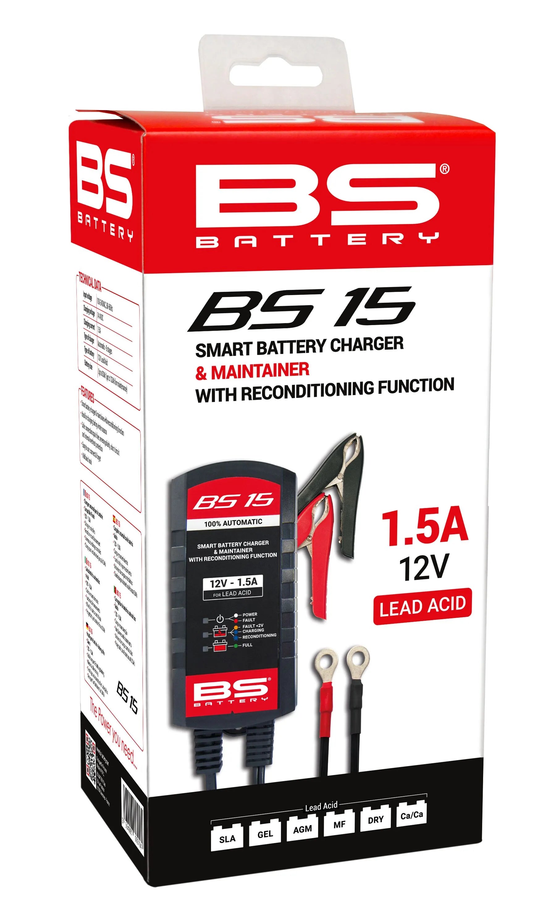 BS BATTERY SMART Batteriladdare och Underhållare 12V 1,5A bild 9 PMMEDIA:7b8a4a923c06c8f2