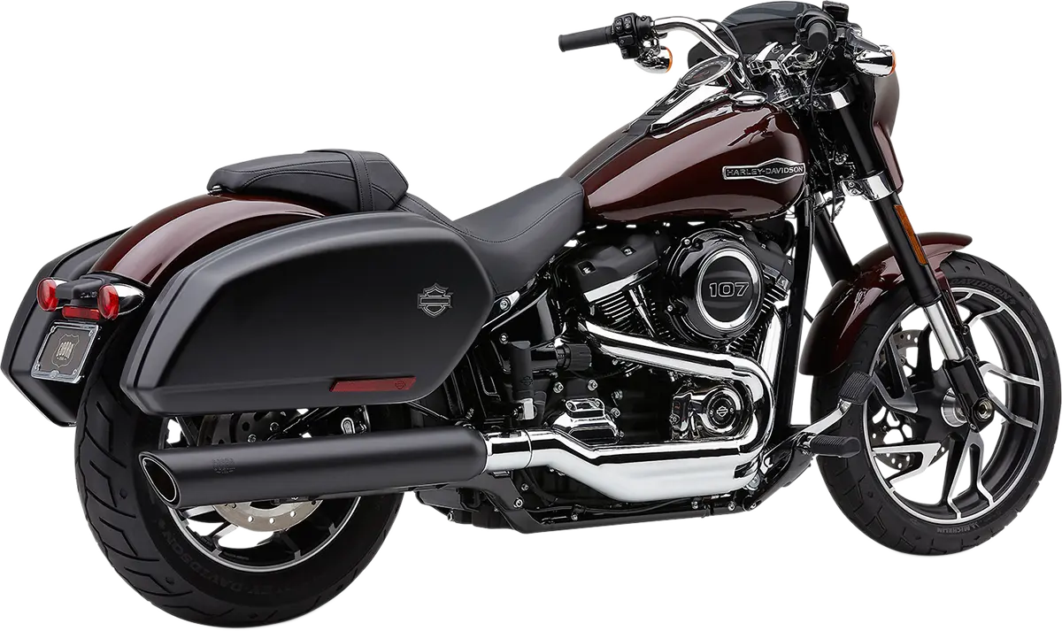 Cobra 909 Twins Slip-On Muffler Ljuddämpare Harley bild 2 PMMEDIA:d87c413d5af800a5