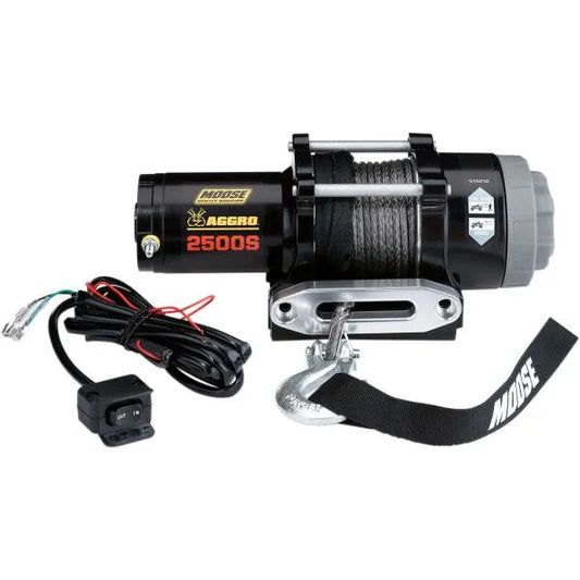 MOOSE OFFROAD- SNOW Aggro Winch med syntetrep 2500 lb bild 1 PMMEDIA:b2c67966468b2ae6