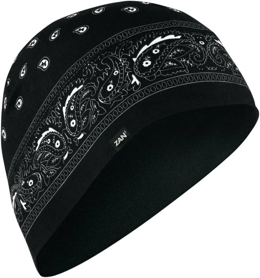 ZAN HEADGEAR SportFlex® Beanie Paisley Black bild 1 PMMEDIA:fde3b2989b0eeeae