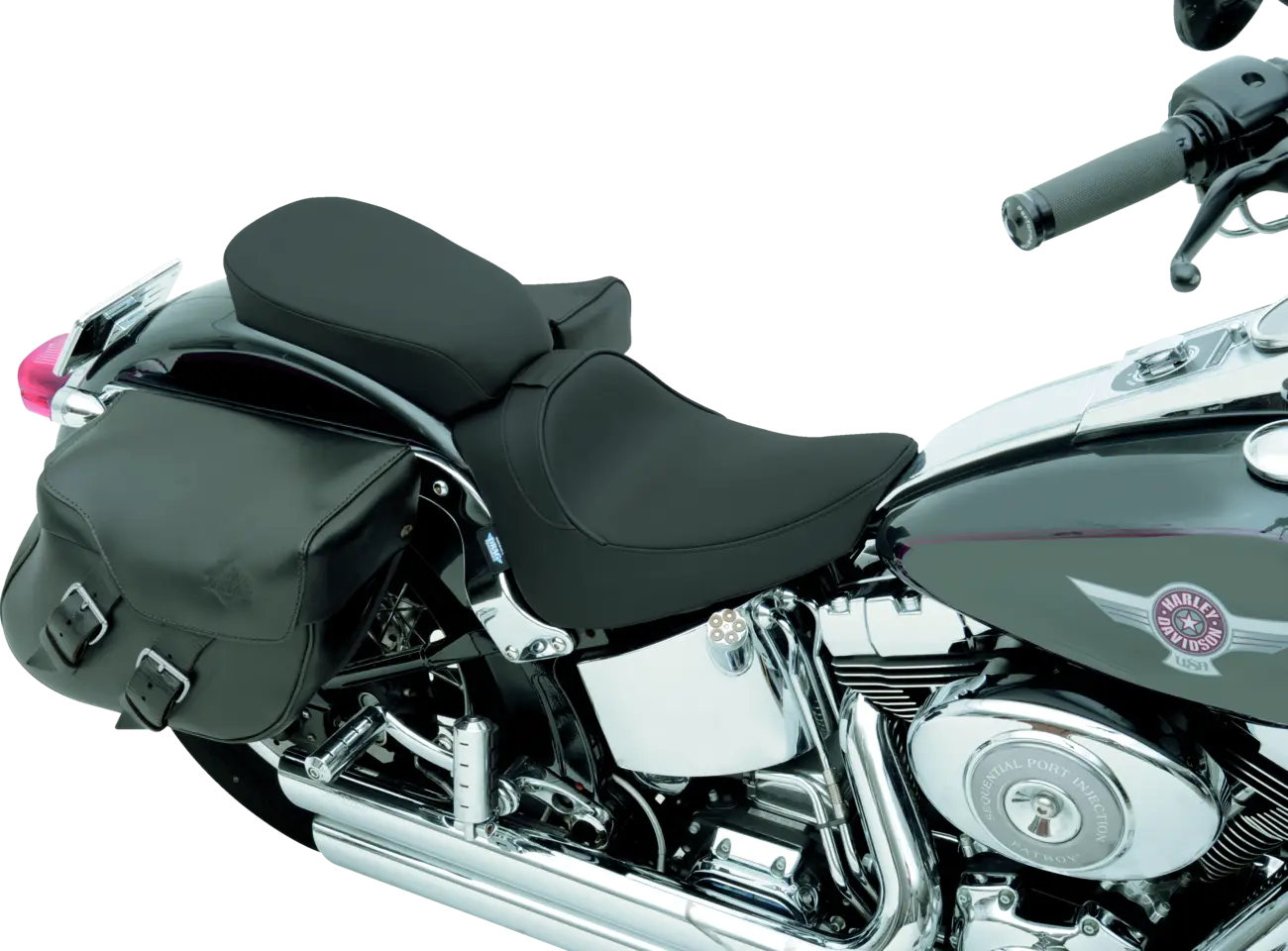 Drag Specialties Seats Rear Solo Seat Sadlar Harley Softail bild 2 PMMEDIA:afc896c1eff84b9c