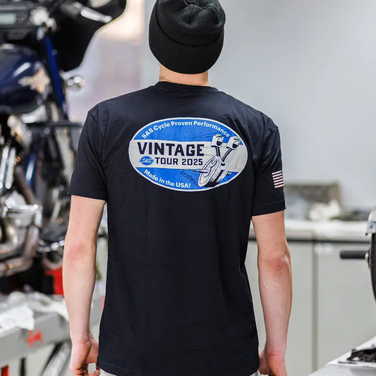 S S Cycle Vintage Tour T-Shirt T-shirt herr bild 1 PMMEDIA:69f2e8877f0d4571