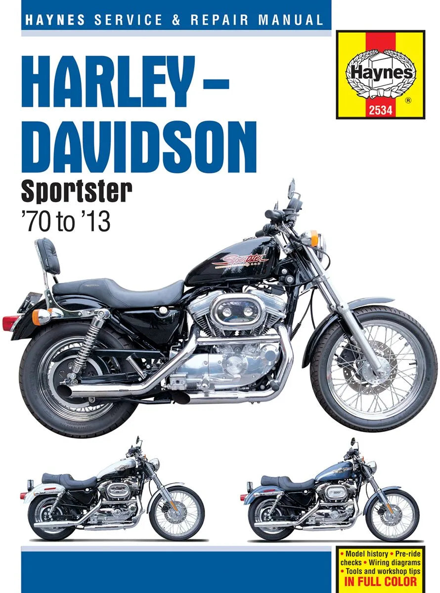 HAYNES Reparationsmanual för Harley Davidson Sportster 73-03 bild 1 PMMEDIA:177e4fd42188694e